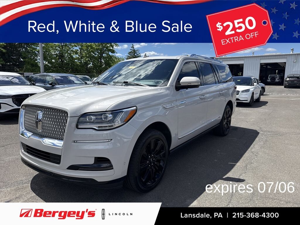 Certified 2023 Lincoln Navigator L 3.5T 4WD Reserve w/ Monochromatic Pkg SUV