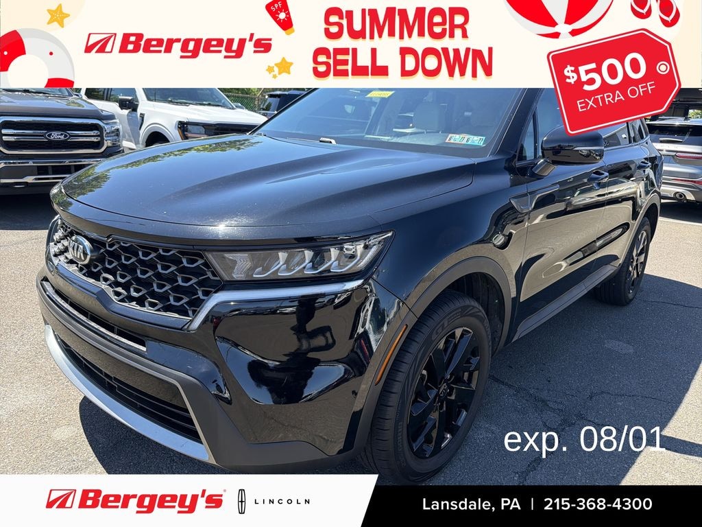 Used 2021 Kia Sorento 2.5L AWD S w/ 18" Black Wheels & Heated Seats SUV