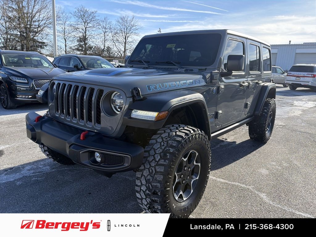 Used 2022 Jeep Wrangler 2.0L 4WD Rubicon Hard Top w/ Cold Weather & Trailer Tow Pkg SUV