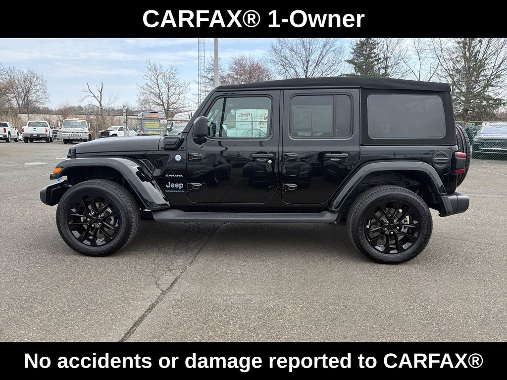 Used 2023 Jeep Wrangler 4xe Sahara 4XE with VIN 1C4JJXP60PW588560 for sale in Lansdale, PA