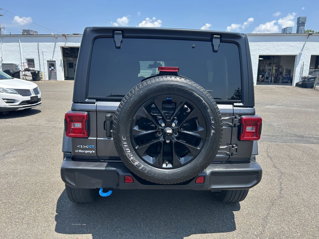 Used 2022 Jeep Wrangler Unlimited 4xe 2.0L 4WD Sahara Hard Top w/ Cold Weather Pkg SUV