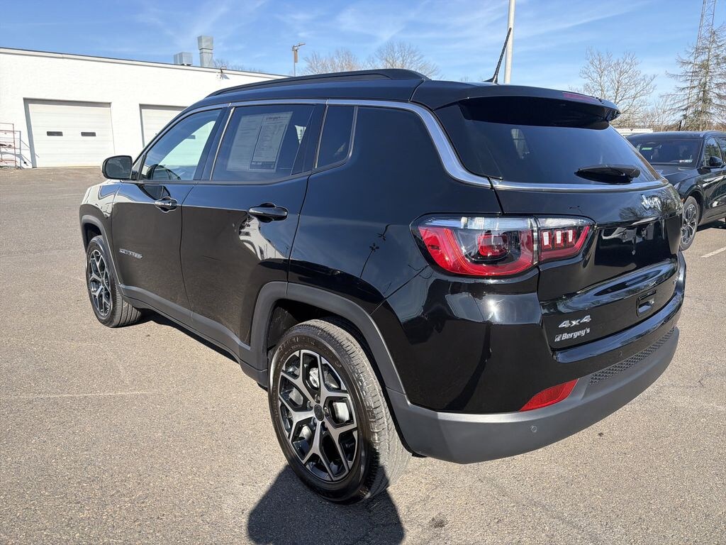 Used 2025 Jeep Compass 2.0T 4WD Limited w/ Sun & Sound Pkg SUV