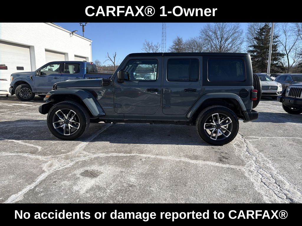 Used 2024 Jeep Wrangler 4xe Sports S 4XE with VIN 1C4RJXN64RW206037 for sale in Lansdale, PA
