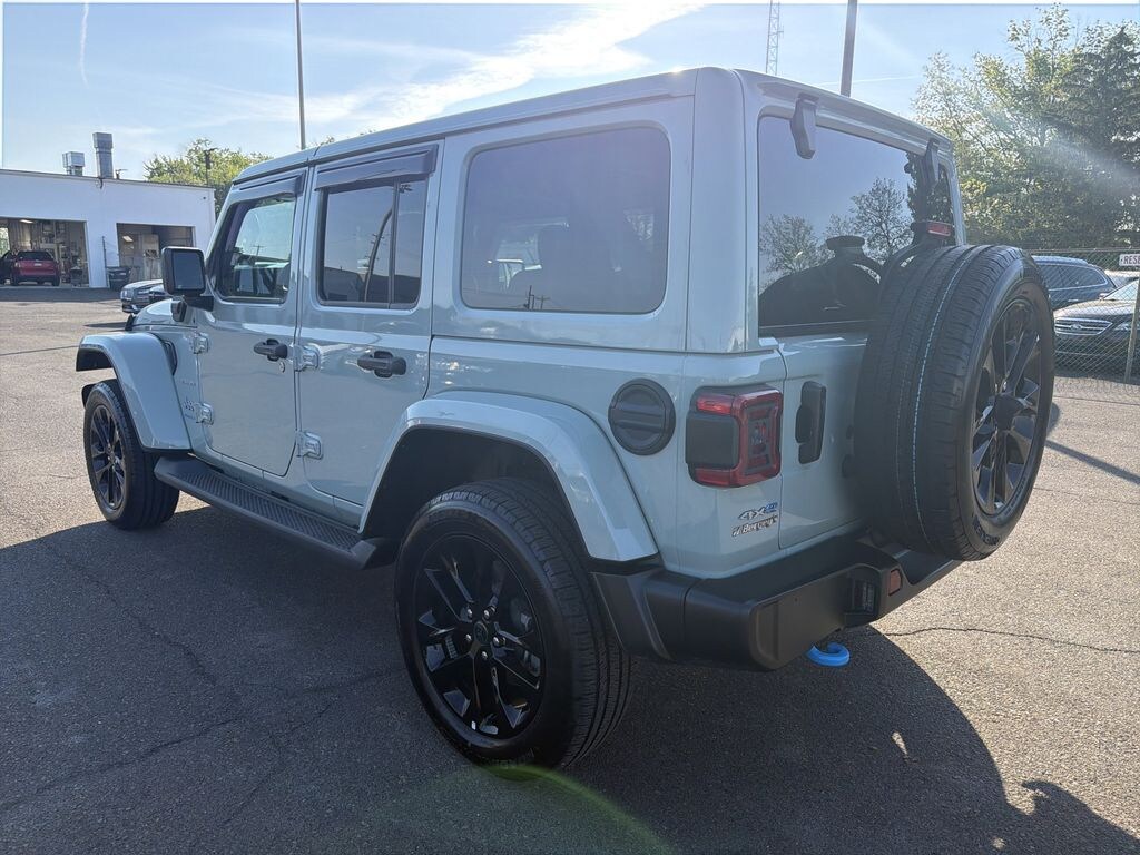 Used 2024 Jeep Wrangler Unlimited 4xe 2.0L 4WD Sahara Hard Top w/ Technology Pkg SUV