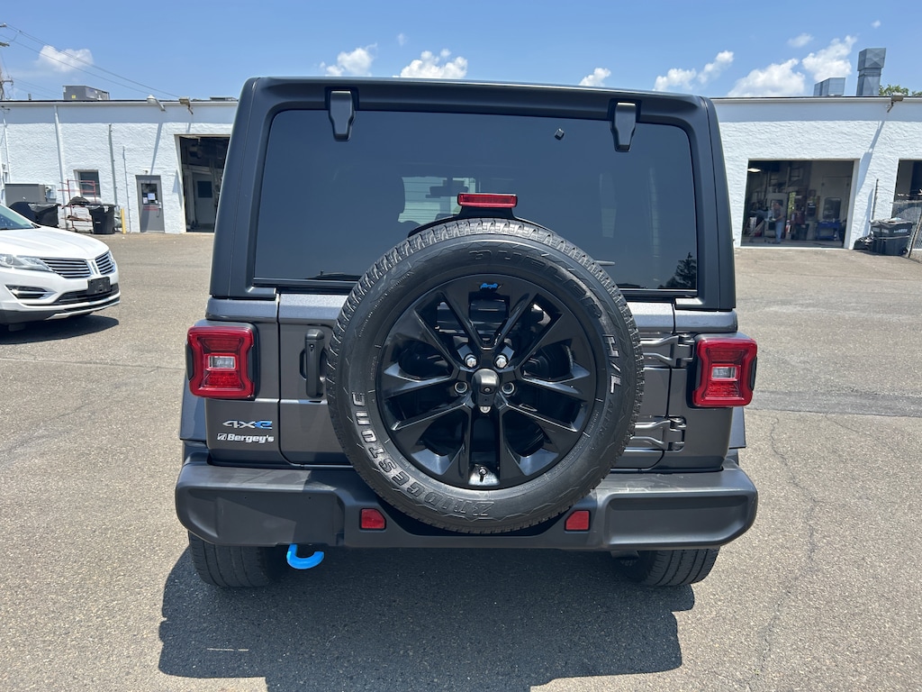 Used 2022 Jeep Wrangler Unlimited 4xe 2.0L 4WD Sahara Hard Top w/ Cold Weather Pkg SUV
