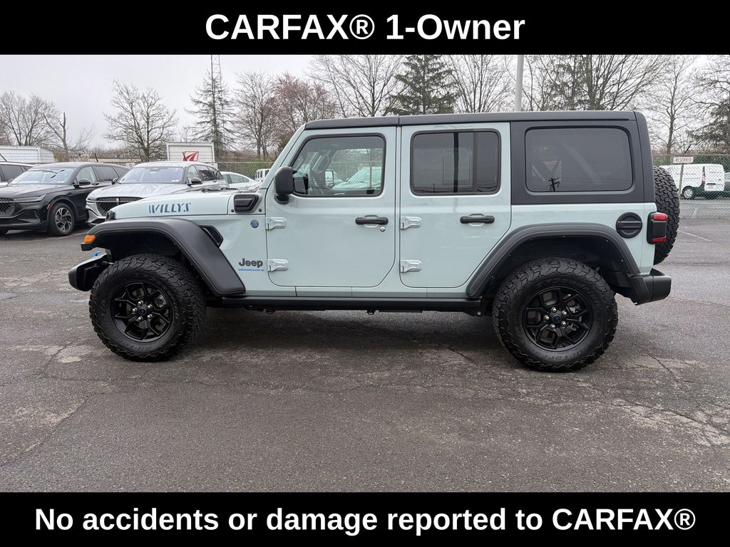Used 2024 Jeep Wrangler 4xe Willys 4XE with VIN 1C4RJXN69RW165808 for sale in Lansdale, PA