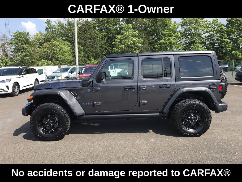 Used 2024 Jeep Wrangler Unlimited 4xe 2.0L 4WD Willys Hard Top w/ Convenience Pkg SUV