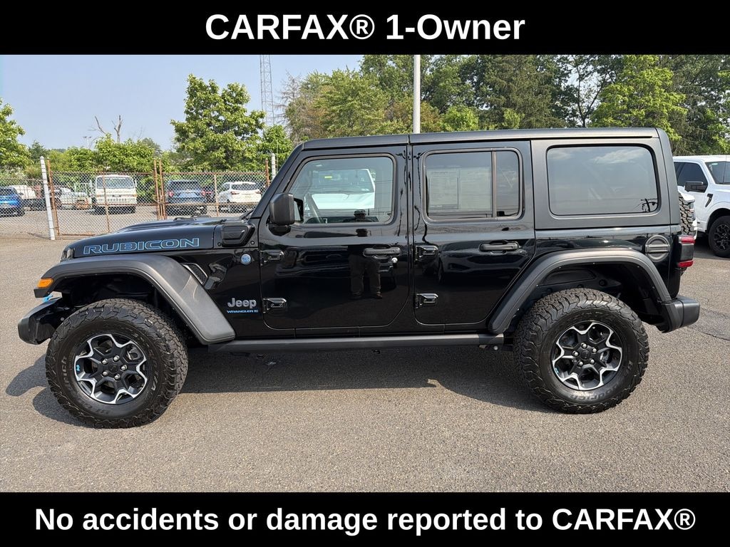 Used 2023 Jeep Wrangler Unlimited 4xe 2.0L 4WD Rubicon Hard Top w/ Cold Weather & Trailer Tow Pkg SUV