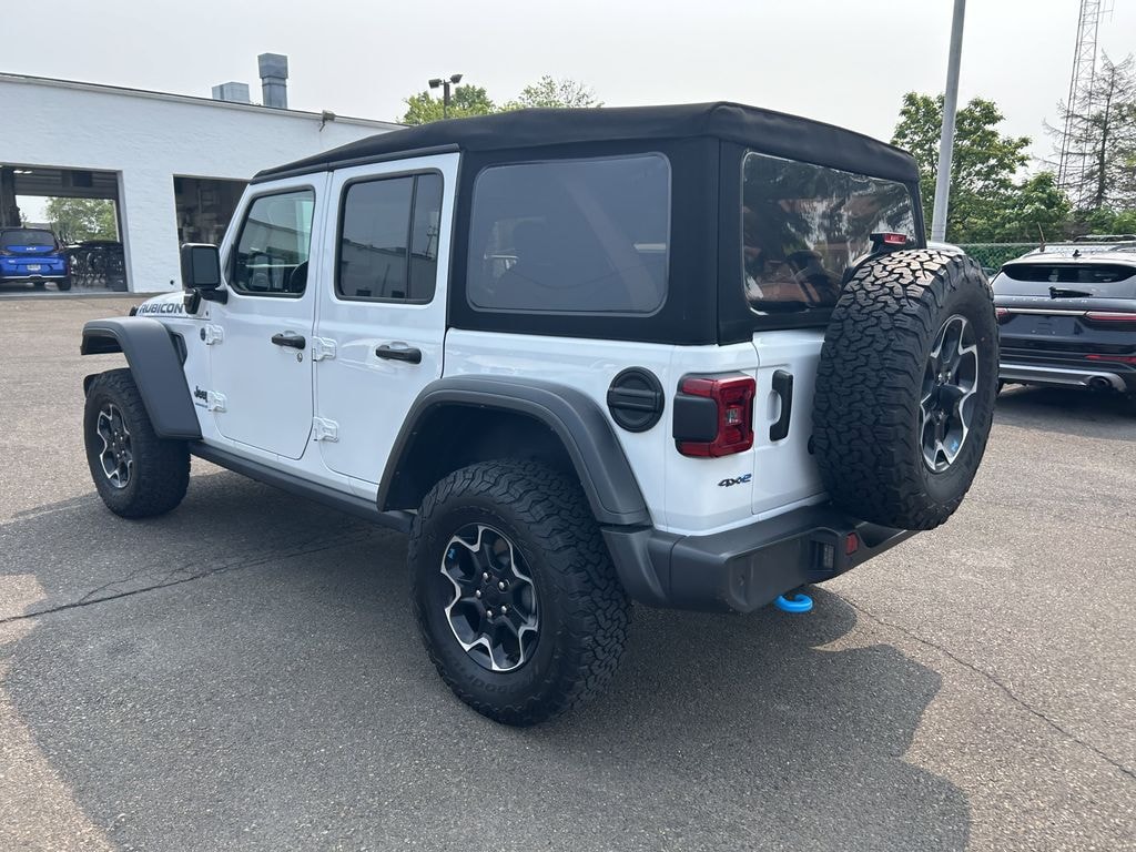 Used 2023 Jeep Wrangler 4xe 2.0L 4WD Rubicon Soft Top w/ Cold Weather & Advanced Safety Pkg SUV