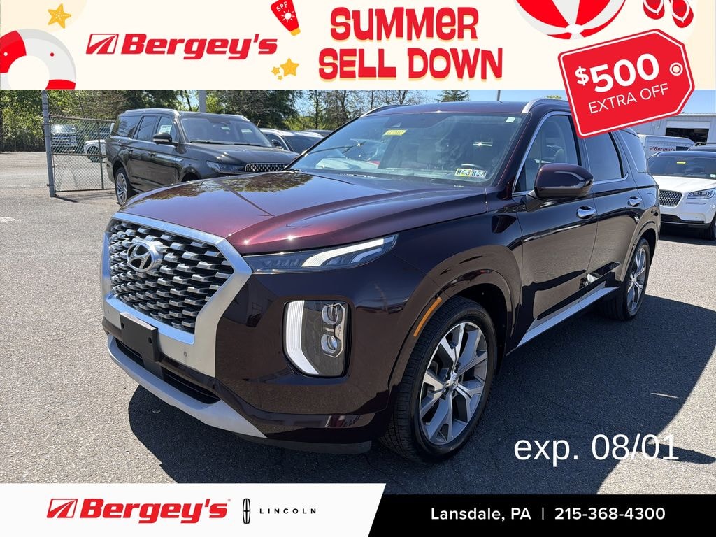 Used 2021 Hyundai Palisade 3.6L AWD Limited w/ Panoramic Moonroof & Navigation SUV