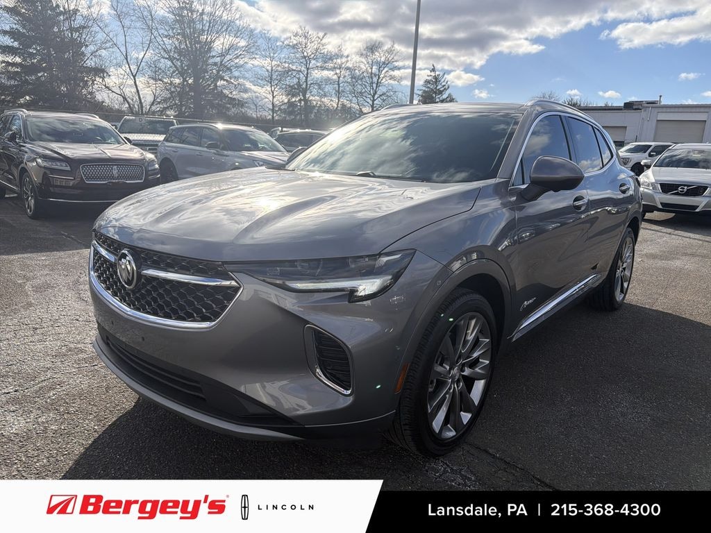 Used 2021 Buick Envision 2.0T AWD Avenir w/ Panoramic Moonroof & Navigation SUV