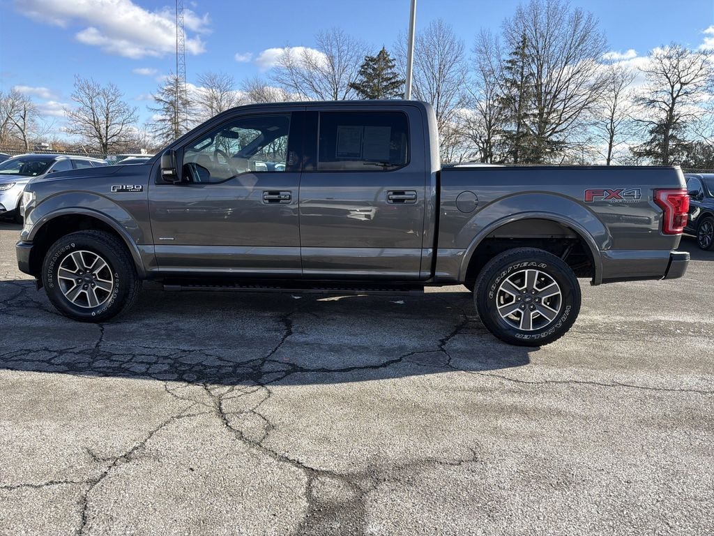 Used 2015 Ford F-150 2.7T 4WD Lariat w/ FX4-Off Road & Trailer Tow Pkg Truck SuperCrew Cab