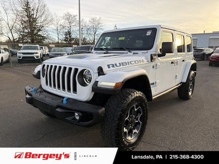 2023 Jeep Wrangler Unlimited 4xe 2.0L 4WD Rubicon Hard Top w/ Cold Weather & Trailer Tow Pkg SUV