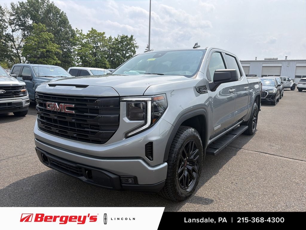 Used 2024 GMC Sierra 1500 2.7T 4WD Elevation TurboMax w/ Heated Seats & 20" Gloss Black Wheels Truck