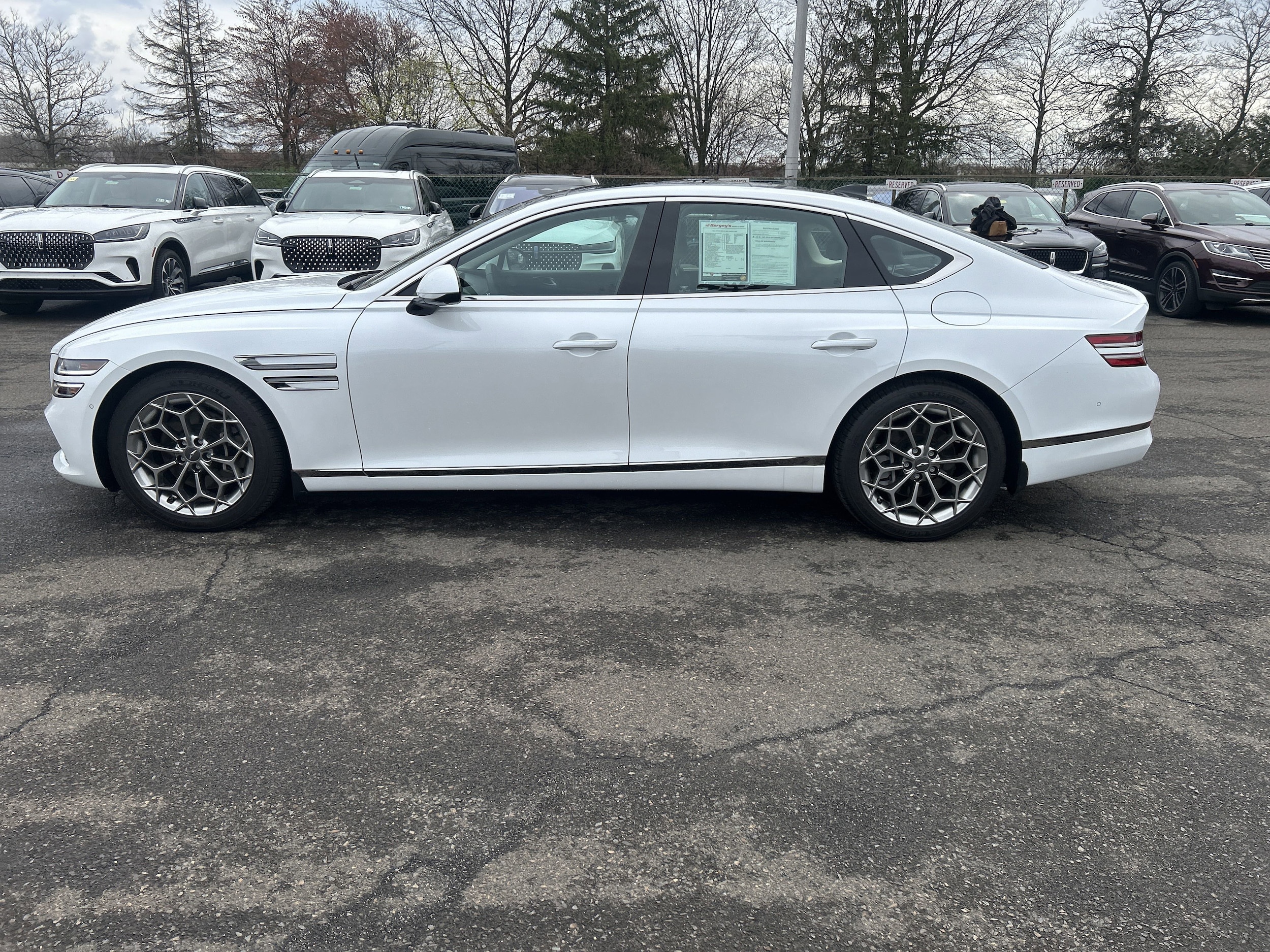 Used 2022 GENESIS G80 Base with VIN KMTGB4SC1NU126294 for sale in Lansdale, PA