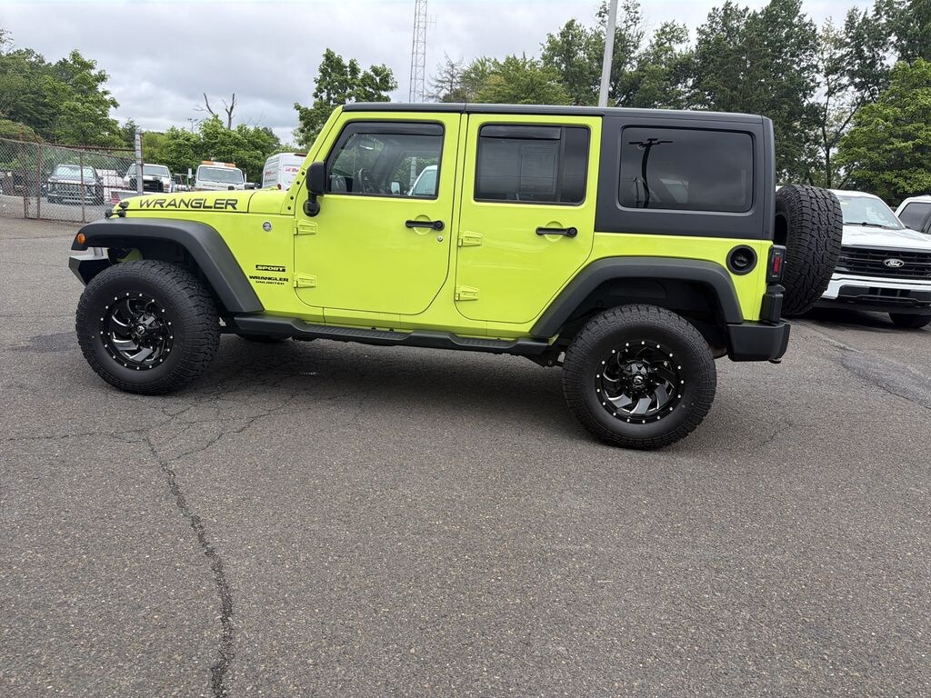 Used 2016 Jeep Wrangler Unlimited 3.6L 4WD Sport Hard Top w/ Bluetooth & Satellite Radio SUV
