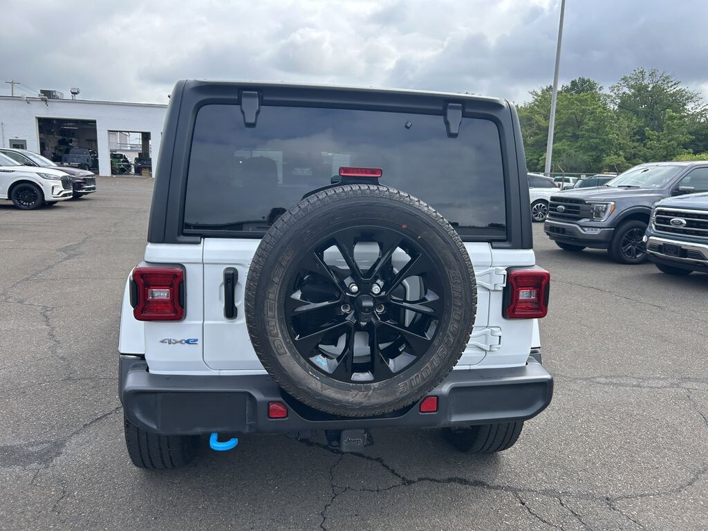 Used 2023 Jeep Wrangler 4xe 2.0L 4WD Sahara Hard Top w/ Cold Weather & Trailer Tow Pkg SUV