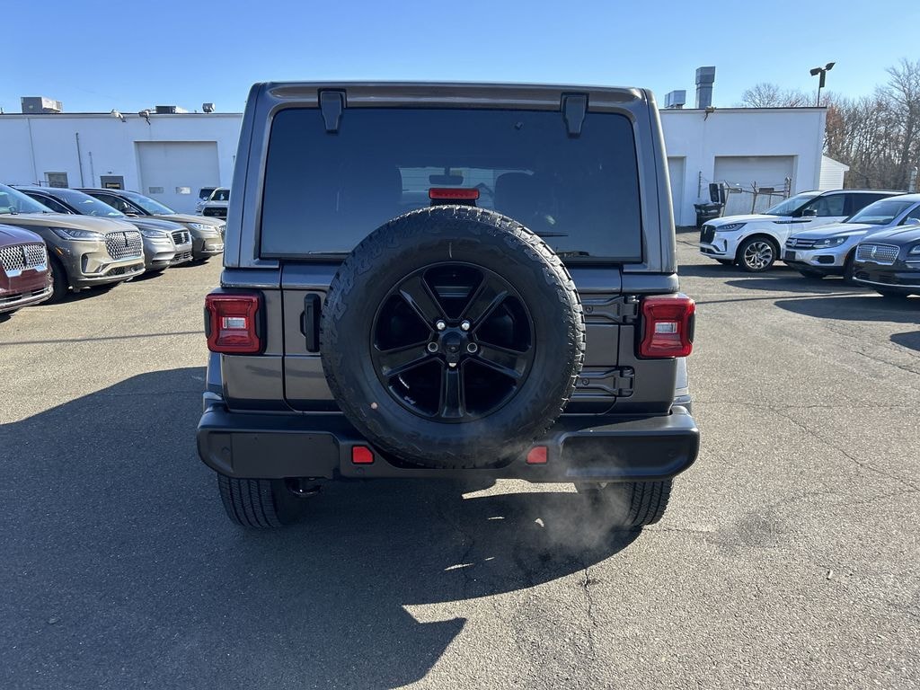 Used 2021 Jeep Wrangler Unlimited 3.6L 4WD Sahara Soft Top w/ Cold Weather Pkg SUV