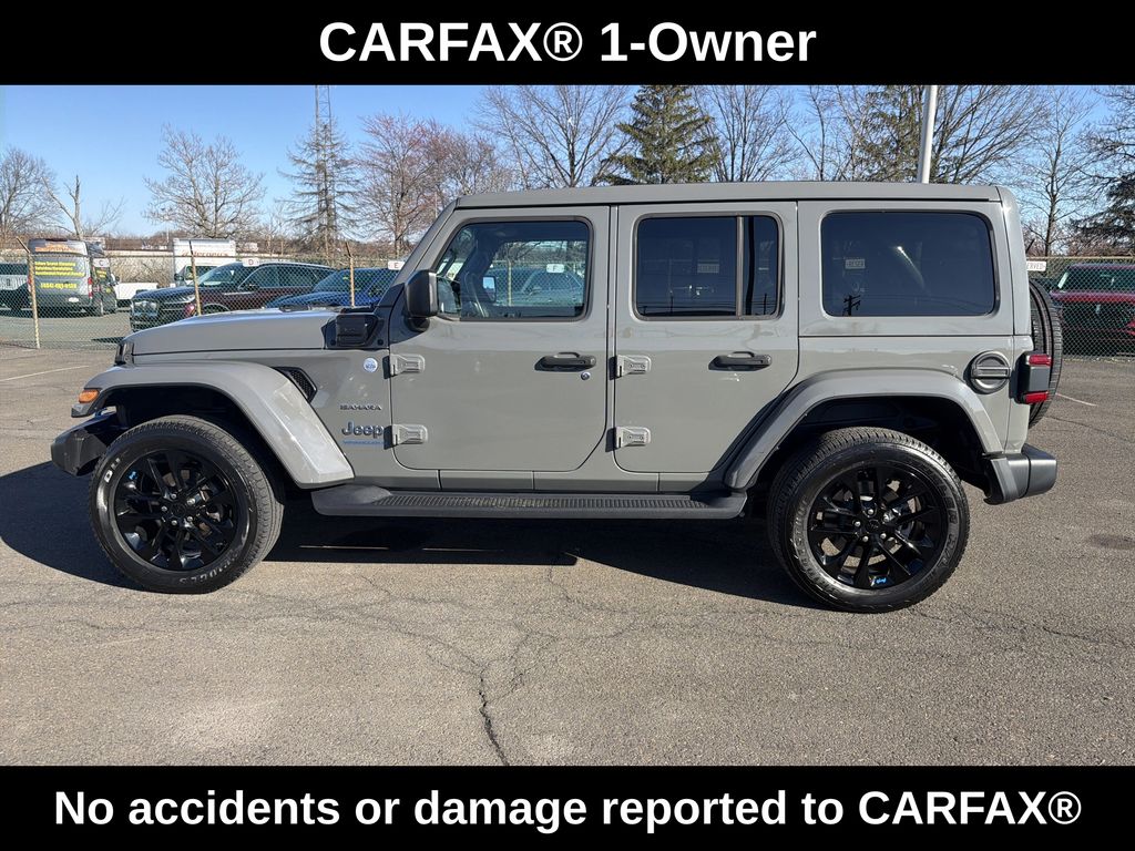 Used 2023 Jeep Wrangler 4xe Sahara 4XE with VIN 1C4JJXP66PW557197 for sale in Lansdale, PA