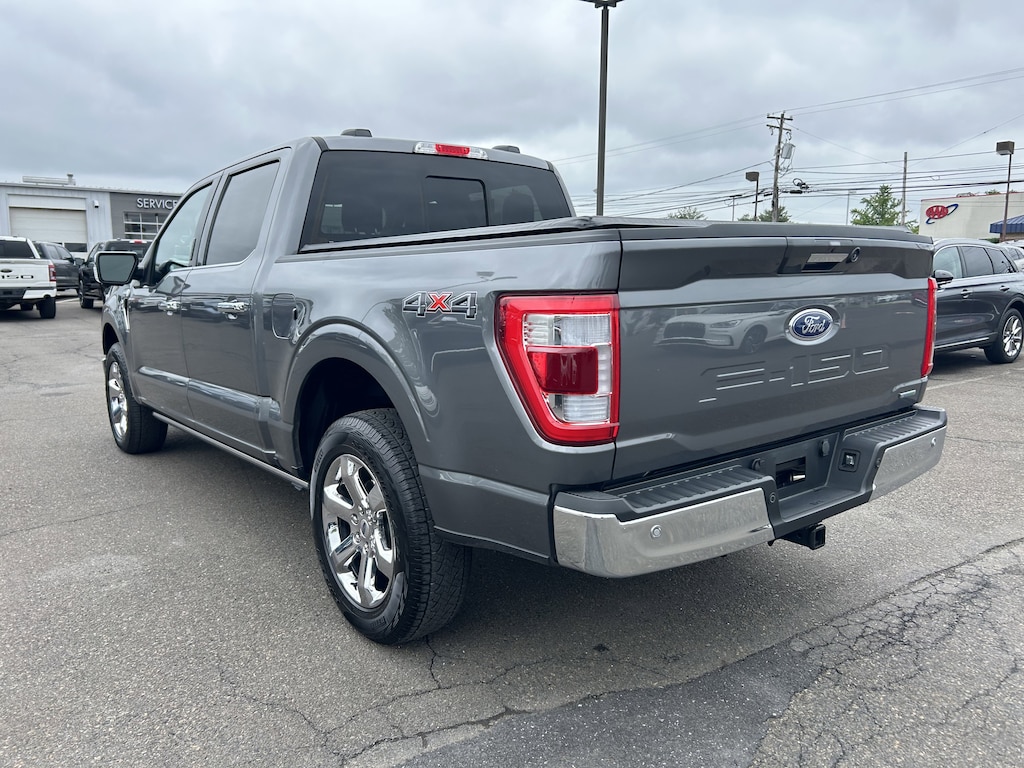 Used 2023 Ford F-150 2.7T 4WD Lariat w/ Bed Utility & Trailer Tow Pkg Truck SuperCrew Cab