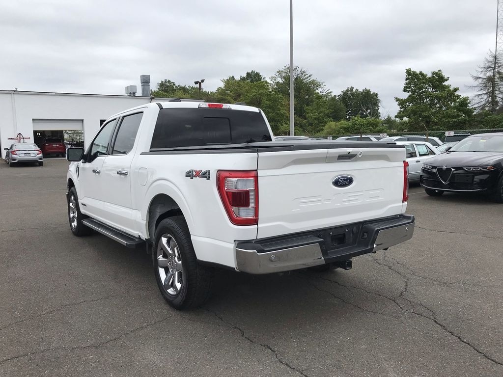 Used 2023 Ford F-150 3.5L Lariat 4WD w/ Bed Utility & Trailer Tow Pkg Truck SuperCrew Cab