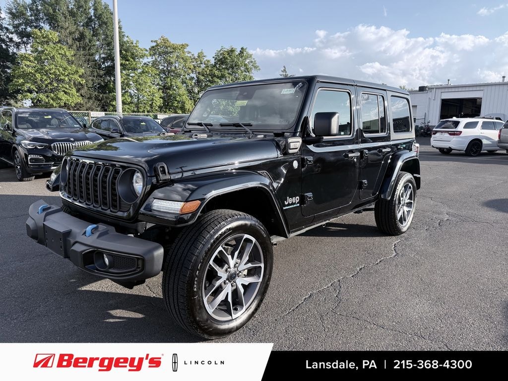 Used 2024 Jeep Wrangler Unlimited 4xe 2.0L 4WD Sport S Hard Top w/ Convenience Pkg SUV