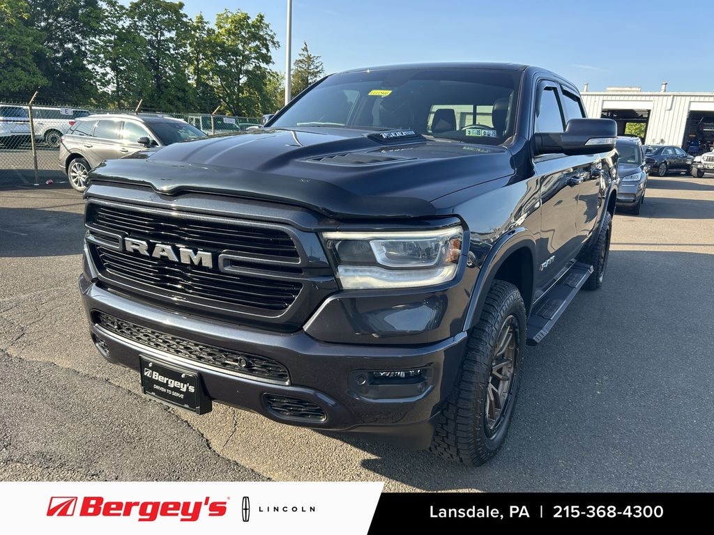 Used 2020 Ram 1500 5.7L 4WD Laramie Crew Cab w/ Dual Pane Panoramic Moonroof Truck Crew Cab