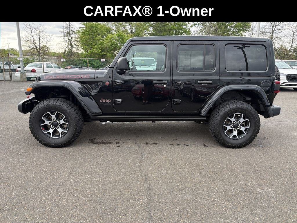 Used 2022 Jeep Wrangler Unlimited 3.6L 4WD Rubicon Sky Top w/ Cold Weather & Safety Pkg SUV