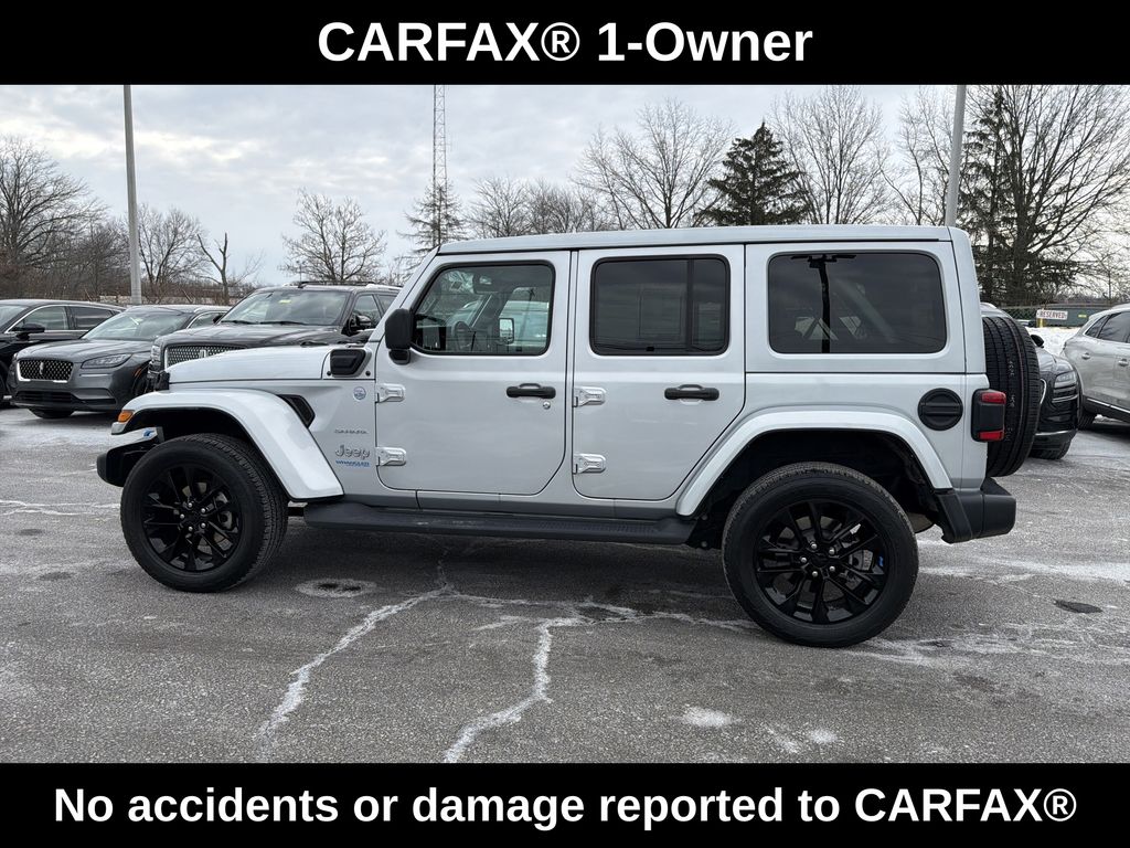 Used 2022 Jeep Wrangler Unlimited Sahara 4XE with VIN 1C4JJXP66NW209073 for sale in Lansdale, PA