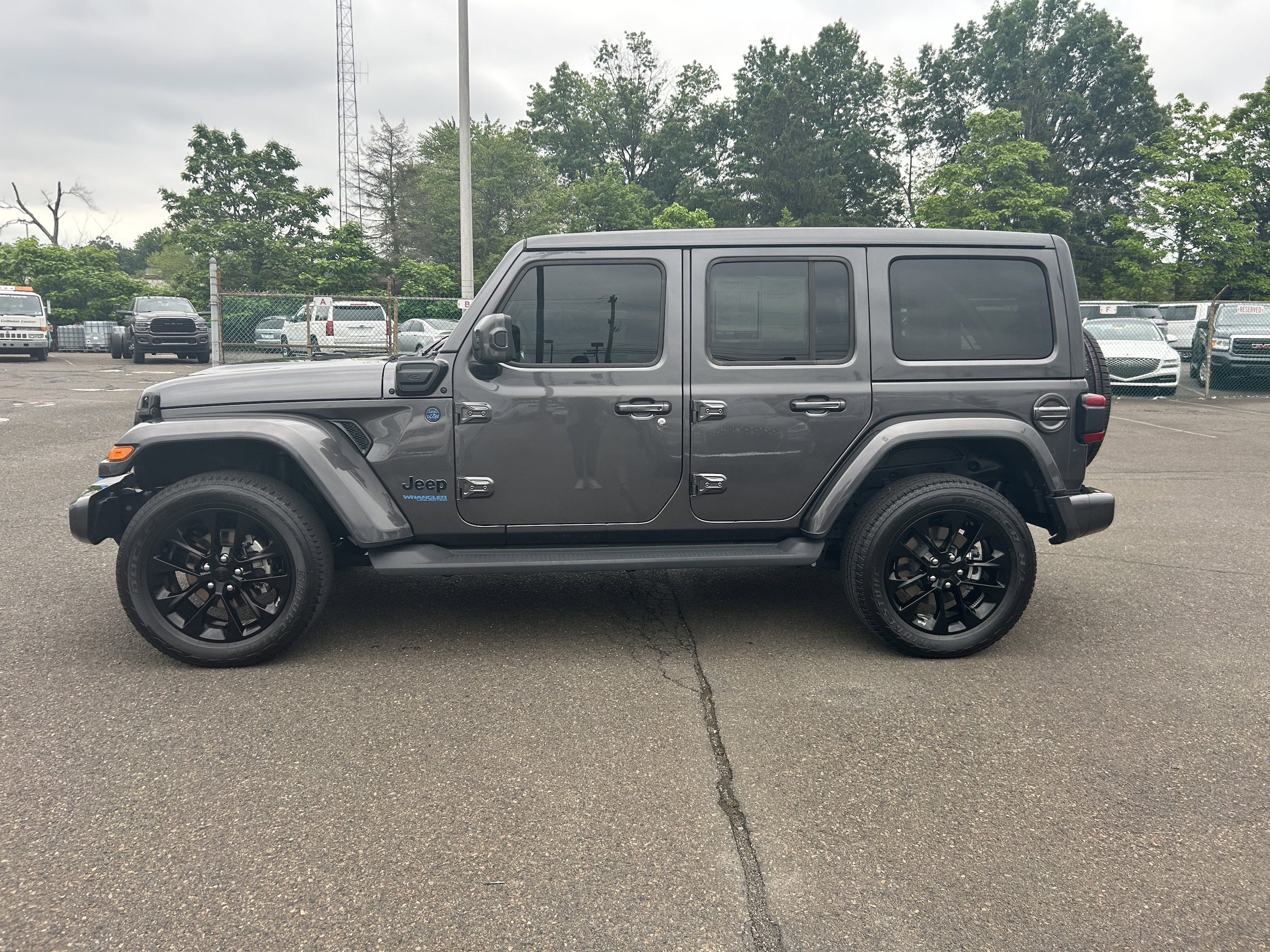 Used 2021 Jeep Wrangler Unlimited High Altitude 4XE with VIN 1C4JJXP68MW771362 for sale in Lansdale, PA