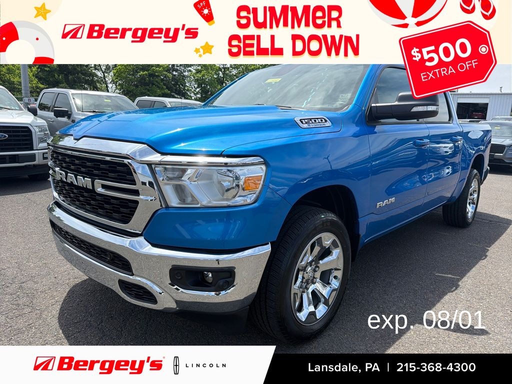 Used 2022 Ram 1500 3.6L 4WD Big Horn w/ Heated Seats Truck