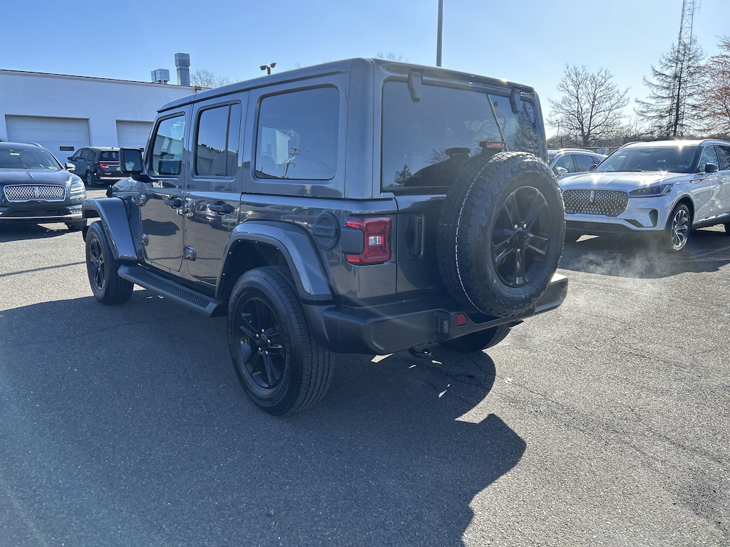 Used 2021 Jeep Wrangler Unlimited 3.6L 4WD Sahara Soft Top w/ Cold Weather Pkg SUV