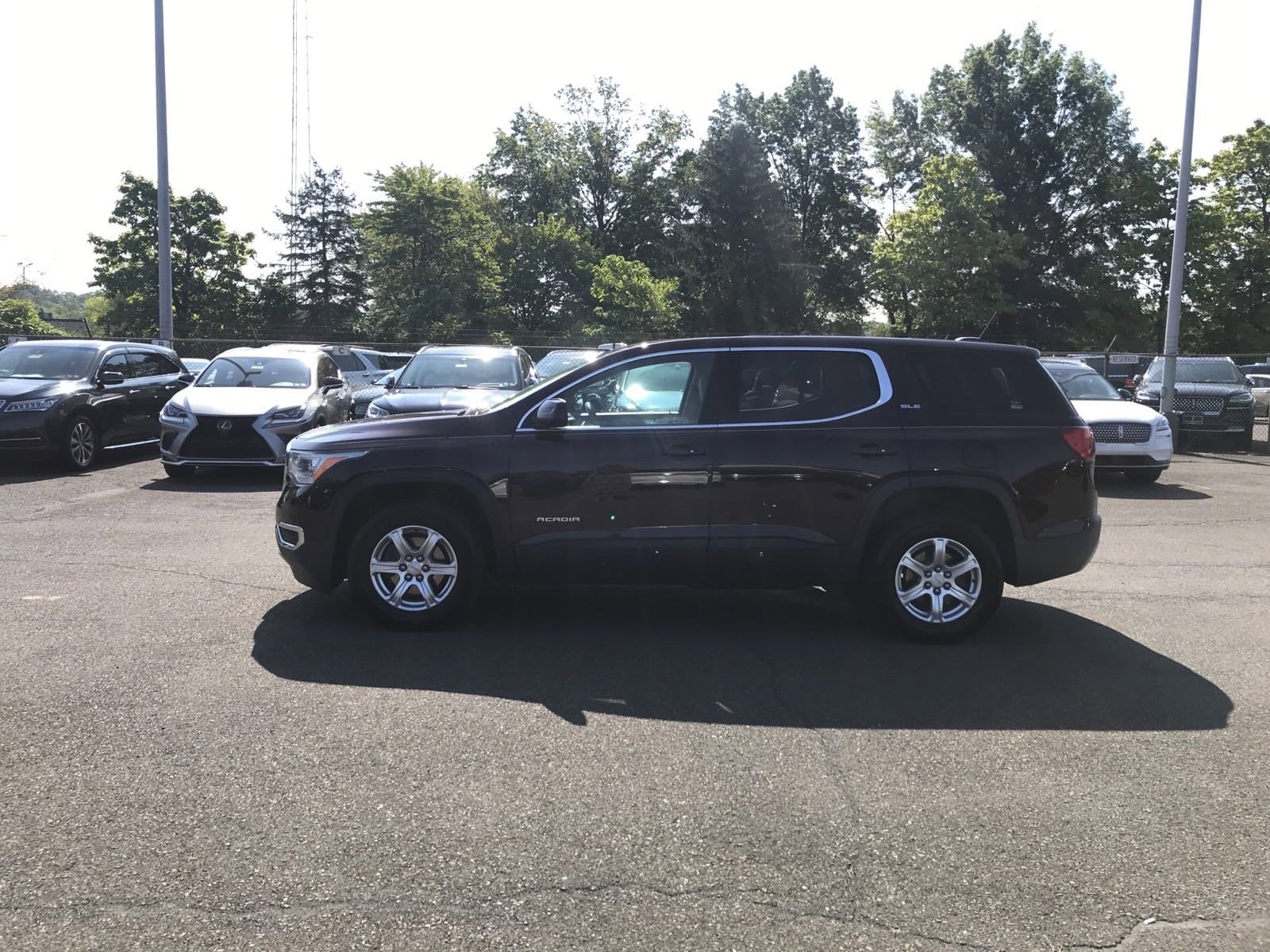 Used 2018 GMC Acadia SLE-1 with VIN 1GKKNKLA5JZ116712 for sale in Lansdale, PA