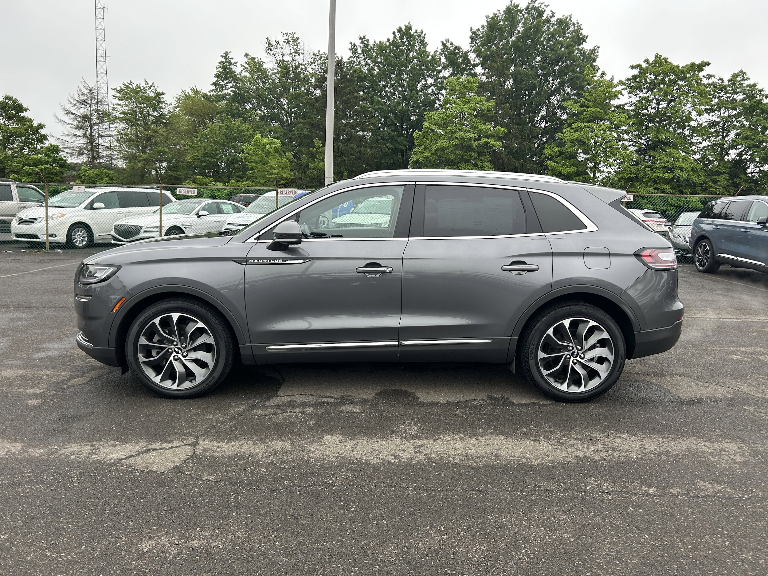 Certified 2022 Lincoln Nautilus Reserve with VIN 2LMPJ8K97NBL07841 for sale in Lansdale, PA