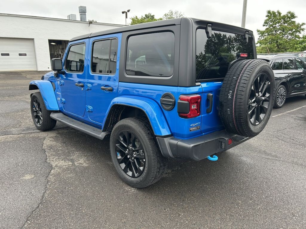 Used 2022 Jeep Wrangler Unlimited 4xe 2.0L 4WD Sahara Hardtop w/ Cold Weather Pkg SUV