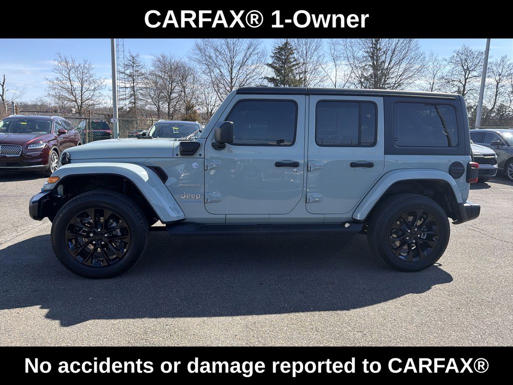 Used 2023 Jeep Wrangler 4xe Sahara 4XE with VIN 1C4JJXP63PW583496 for sale in Lansdale, PA
