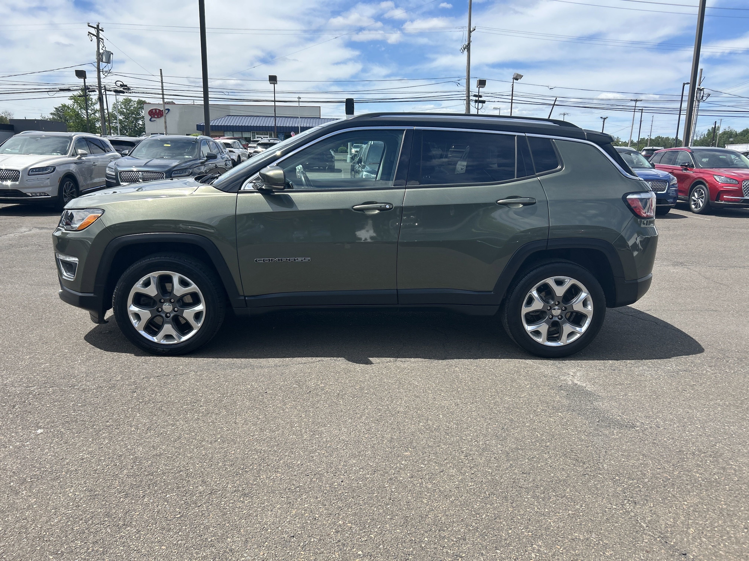 Used 2018 Jeep Compass Limited with VIN 3C4NJDCB0JT116178 for sale in Lansdale, PA
