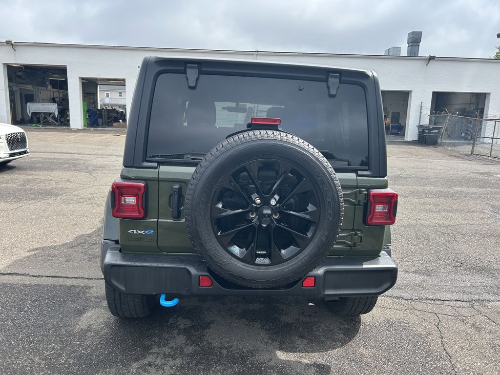Used 2022 Jeep Wrangler Unlimited 4xe 2.0L 4WD Sahara Hard Top w/ Cold Weather Pkg SUV