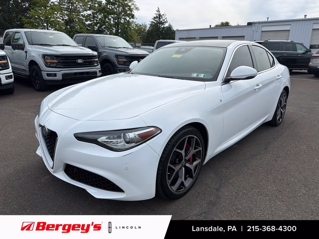 Used 2021 Alfa Romeo Giulia Ti with VIN ZARFANBN7M7649035 for sale in Lansdale, PA