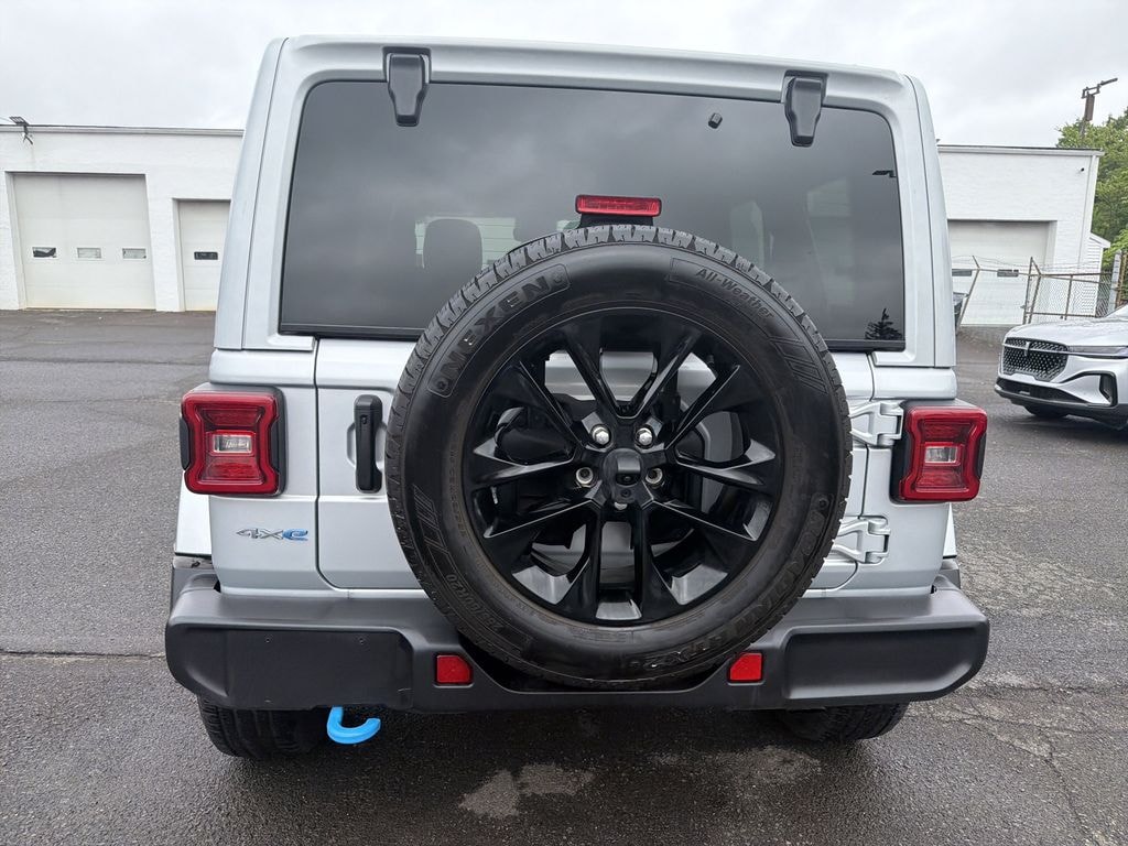 Used 2024 Jeep Wrangler Unlimited 4xe 2.0L 4WD Sahara Sky Top w/ Technology Pkg SUV