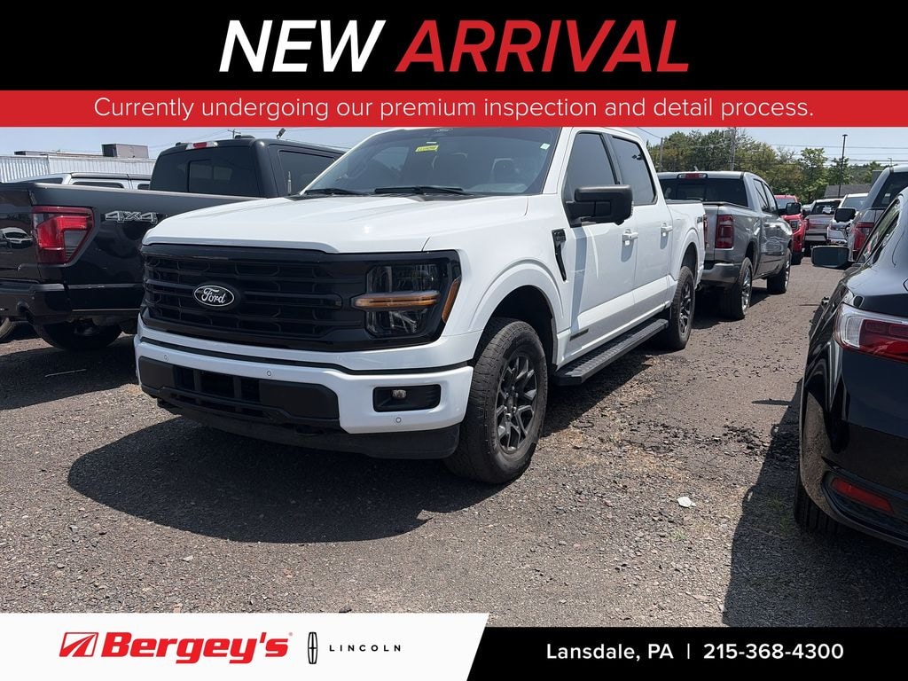 Used 2024 Ford F-150 3.5L 4WD XLT SuperCrew PowerBoost w/ Black Appearance Pkg Truck