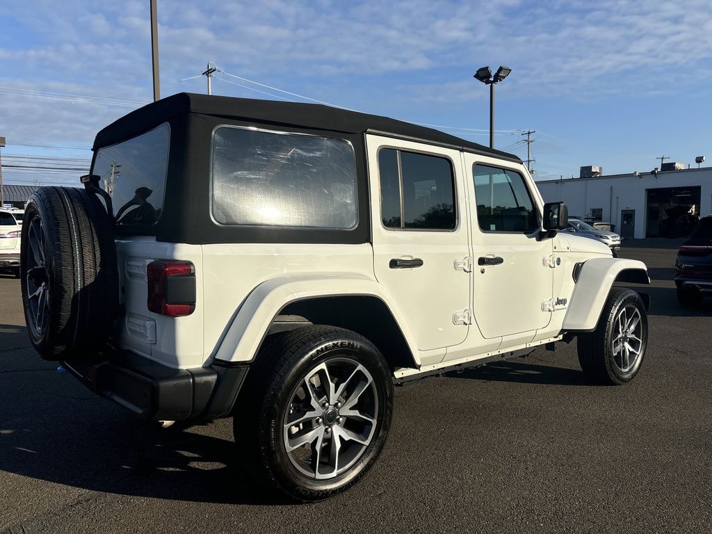 Used 2024 Jeep Wrangler Unlimited 4xe 2.0L 4WD Sport S Soft Top w/ Convenience & Safety Group SUV
