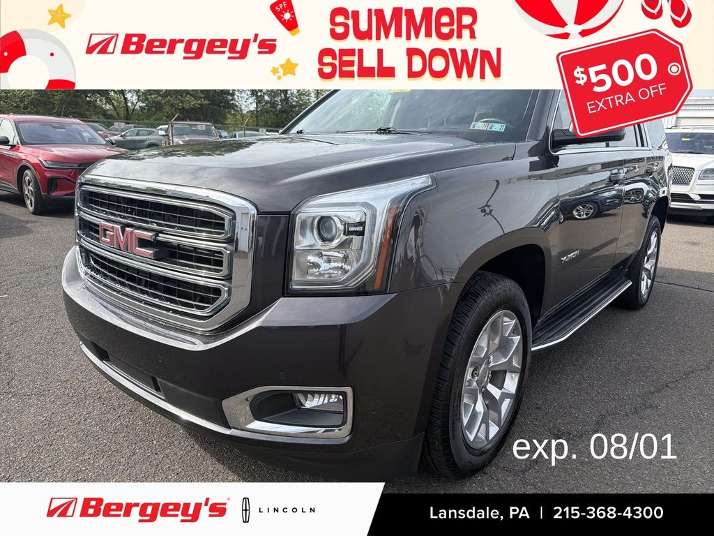 Used 2018 GMC Yukon 5.3L 4WD SLT Standard Edition w/ Enhanced Driver Alert Pkg SUV