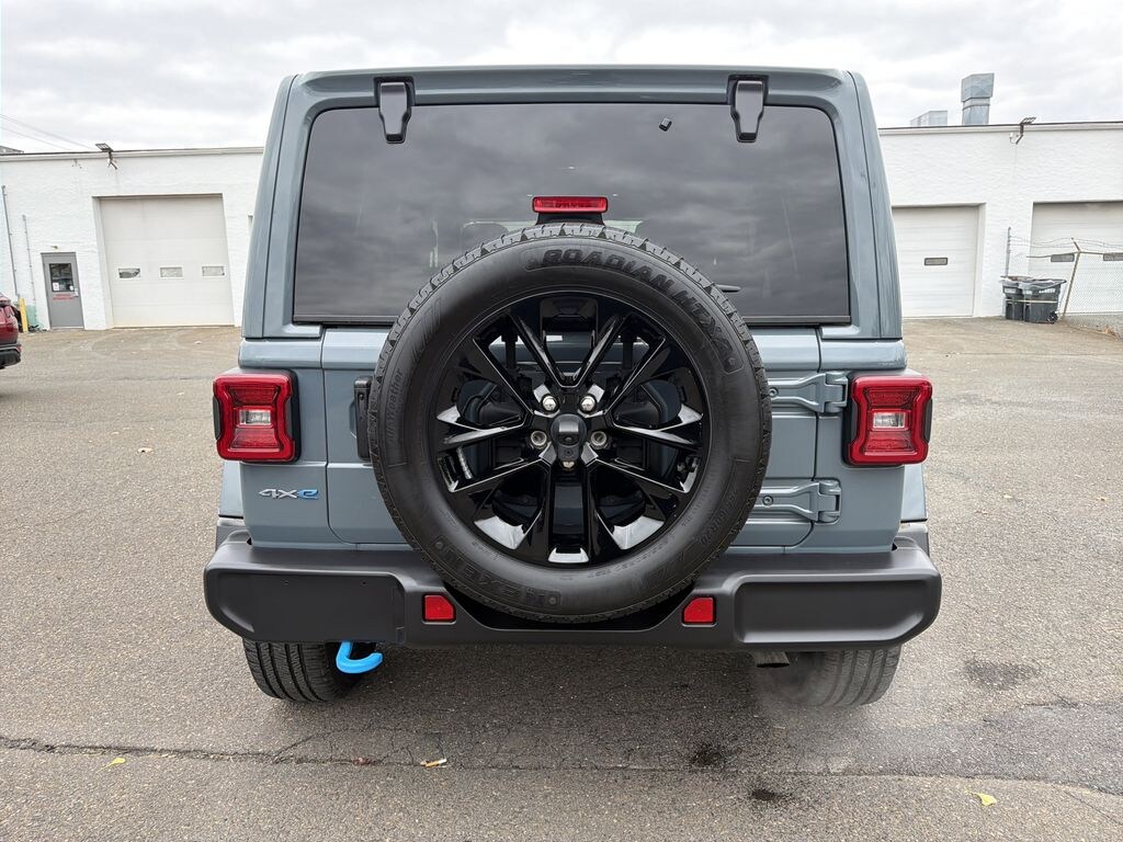 Used 2024 Jeep Wrangler Unlimited 4xe 2.0L 4WD Sahara Hard Top w/ 20" Wheels & Heated Seats SUV