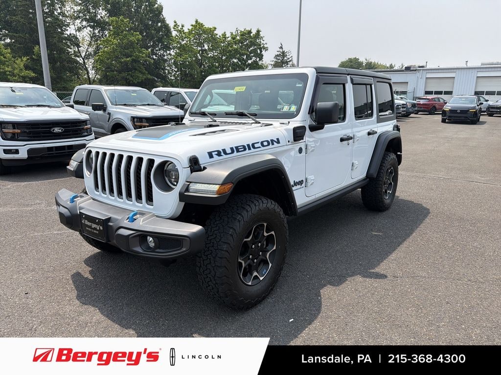 Used 2023 Jeep Wrangler Unlimited 4xe 2.0L 4WD Rubicon Hard Top w/ Cold Weather Pkg SUV