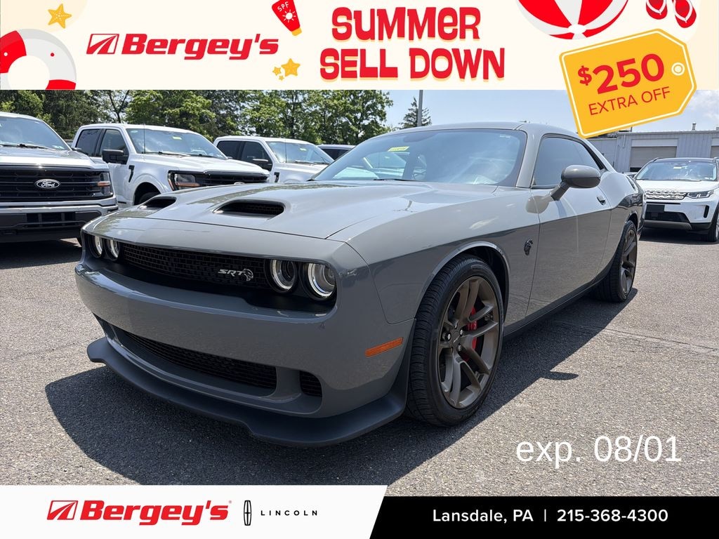 Used 2023 Dodge Challenger 6.2L SuperCharged RWD SRT Hellcat Jailbreak w/ Navigation Coupe