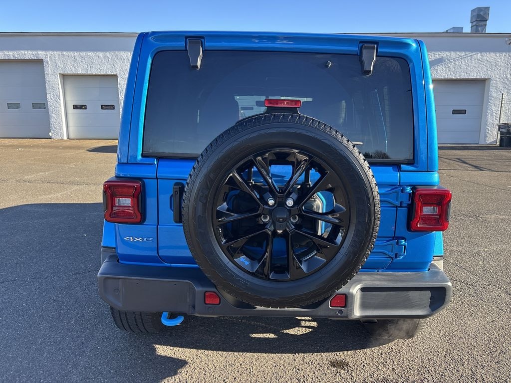 Used 2022 Jeep Wrangler Unlimited 4xe 2.0L 4WD Sahara Skytop w/ Cold Weather & Safety Pkg SUV