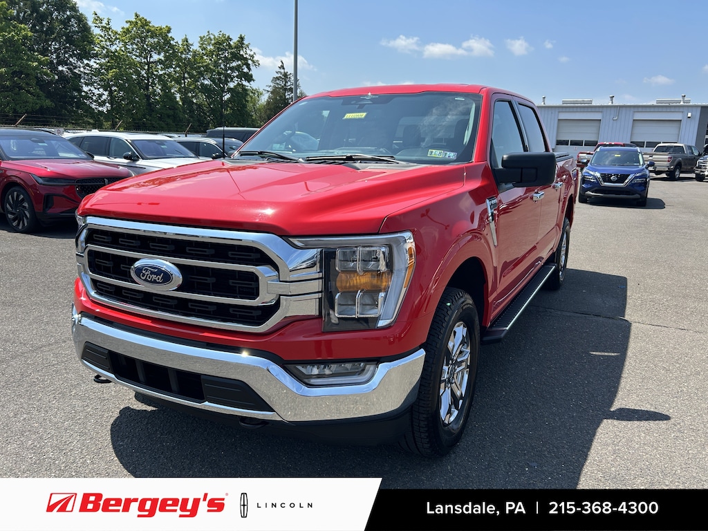 Used 2023 Ford F-150 2.7T 4WD XLT w/ XLT Chrome Appearance Pkg Truck SuperCrew Cab