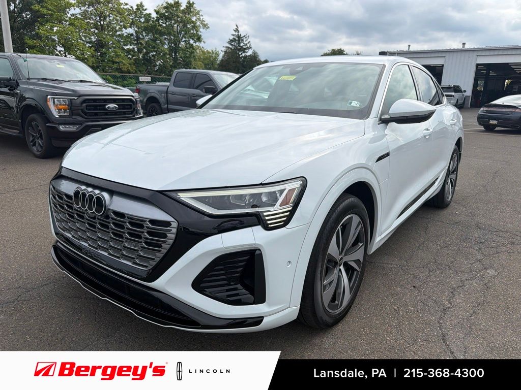 Used 2024 Audi Q8 Sportback e-tron Premium Plus with VIN WA1CAAGE9RB019336 for sale in Lansdale, PA