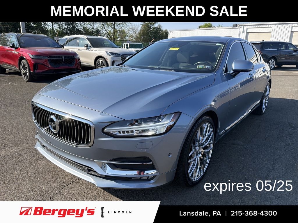 Used 2017 Volvo S90 2.0TS AWD Inscription w/ Vision, Climate & Convenience Pkg Sedan